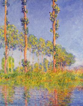 尅勞德 莫奈 Poplars, Autumn Effect 尅勞德 莫奈 Poplars, Autumn Effect